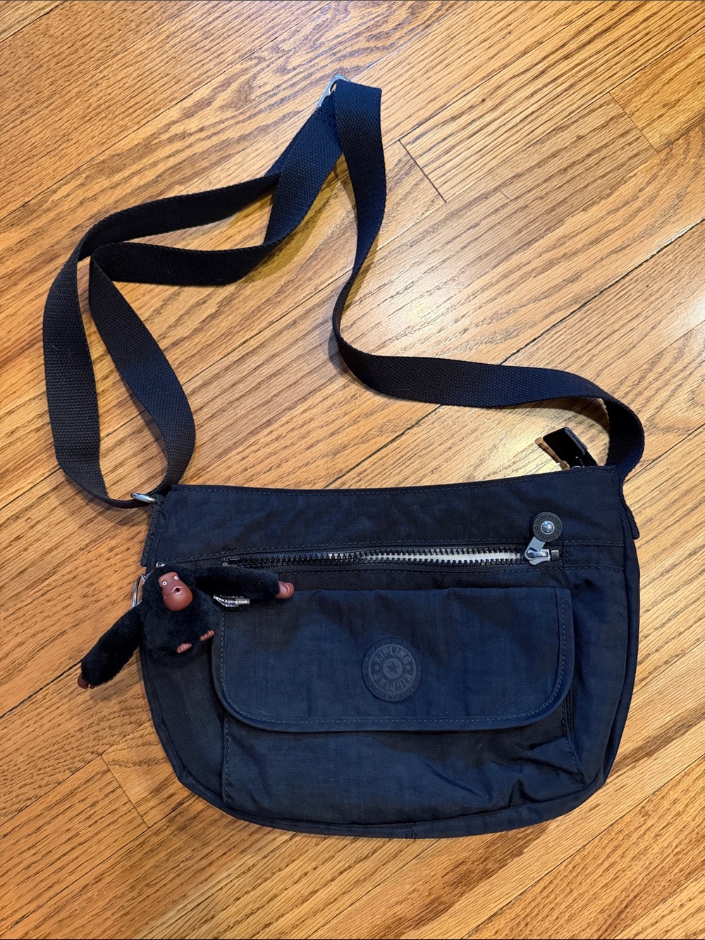 Kipling Black SYRO CROSSBODY BAG